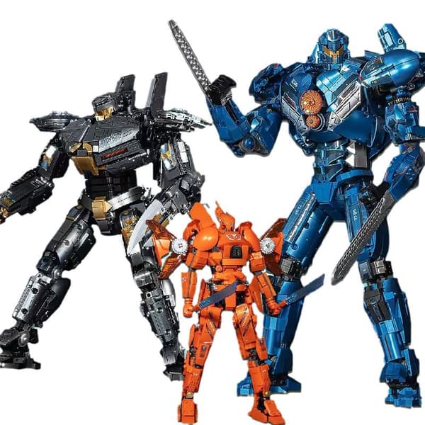 Mecha Byggeklodser Modelsæt, Robot Samleklodslegetøj, Samleobjekt Mecha Figur Display Bracer Phoenix