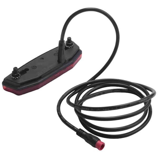 6v-60v Elektrisk Sykkel Baklys/Baklys LED Varsellys Baklampe for E-scooter Ebike Baklys Wat