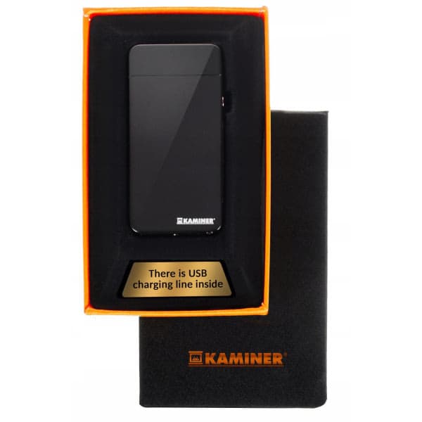 IC Elektrisk lighter USB - Svart Svart