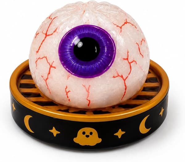 Halloween Græskar Squishy Legetøj, Langsomt Stigende Stressbold, Sensorisk Fidget Aflastningslegetøj Creepy Eyeball