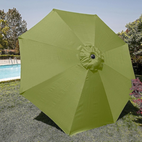 Ersättningstyg för trädgårdsparasoll, 3 m, 6/8 armar, parasollskydd Orange 300cm*8k