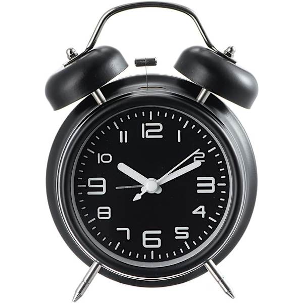 Super højt vækkeur til voksne der sover tungt, lydløs uden tikken