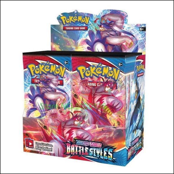 Pokémon-kortpelit TCG: XY Evolutions Suljettu Booster-laatikko Battle Styles