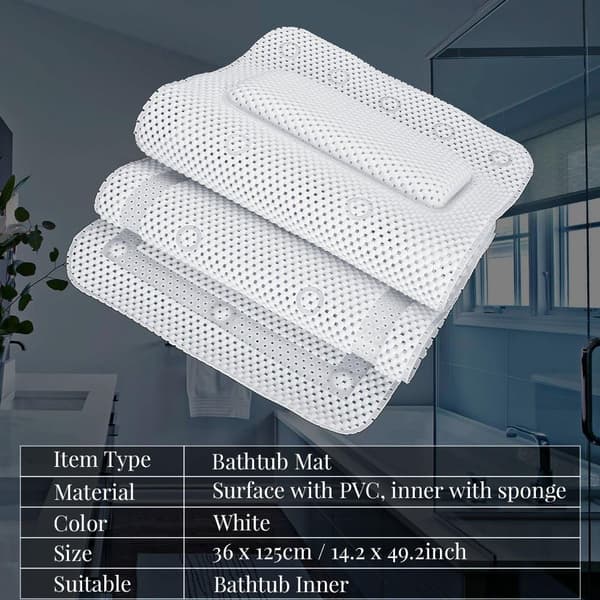 Skridsikker bademåtte, massagebadekar og brusemåtte, PVC Anti-Ba