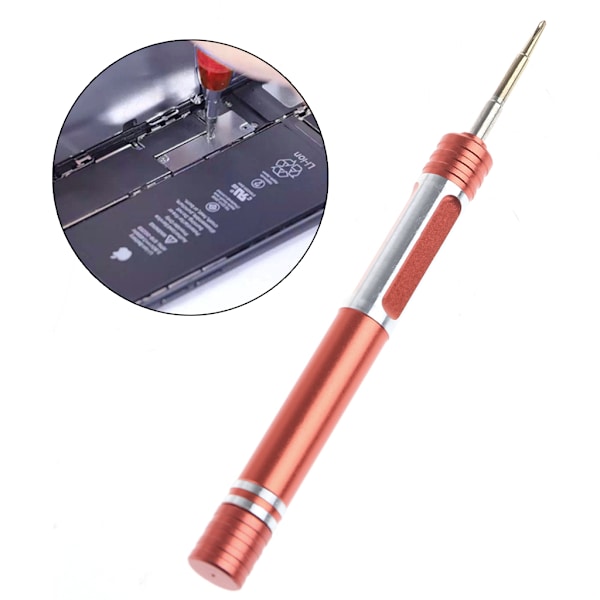 Spets 0,6 mm för Tri Wing Mini Skruvmejsel för iPhone 7 Öppning Demontering DIY Reparationsverktyg Lätt Bärbar