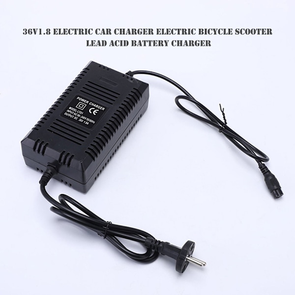 36V batterioplader med EU-stik, batterioplader med multipel beskyttelse til bly-syre batteri EU plug
