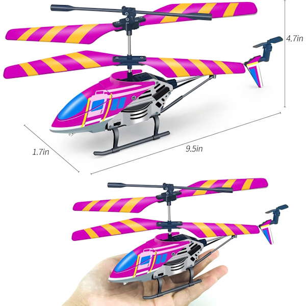 Kaukosäädöllä ohjattava helikopteri, RC-lentolelut, 3,5 kanavainen RC-helikopteri gyrolla