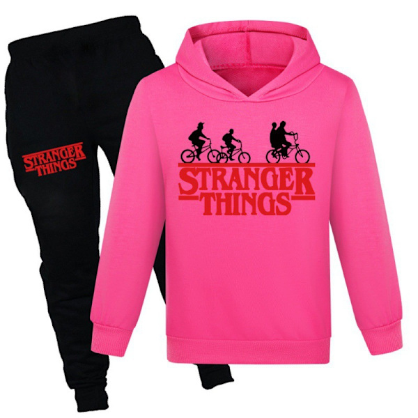 Stranger Things Hettegenser Genser Pullover Høst/Vinter green 170cm