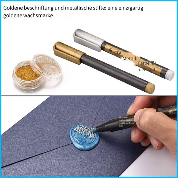 Seglvoks, Seglvoksperler med Seglvokstempel, Seglvoksvarmer - Perfet
