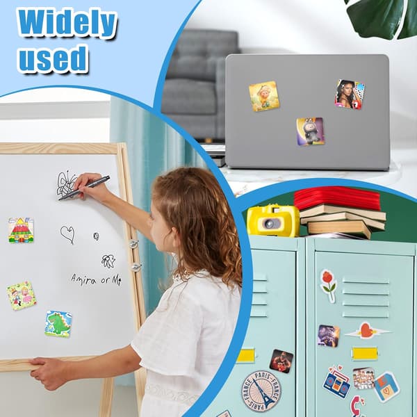 24 magneter for tilpasset design, fotomagnet, personlig sett