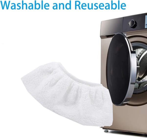 8-pak mikrofiberdukövertræk til Karcher damprenser SC2 SC3 SC4 SC5 hånddyses tilbehør