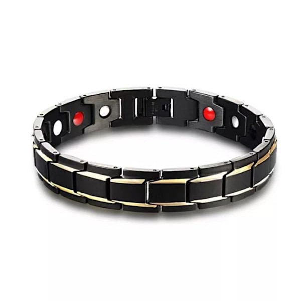 Avtakbart magnetmodul armbånd Europeisk og amerikansk herre- og dame magnetisk armbånd White