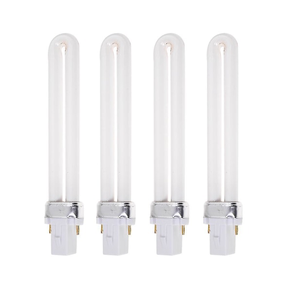 4 kpl 9W UV-lamppupolttimon putken vaihto 36W UV-kovetuslampulle