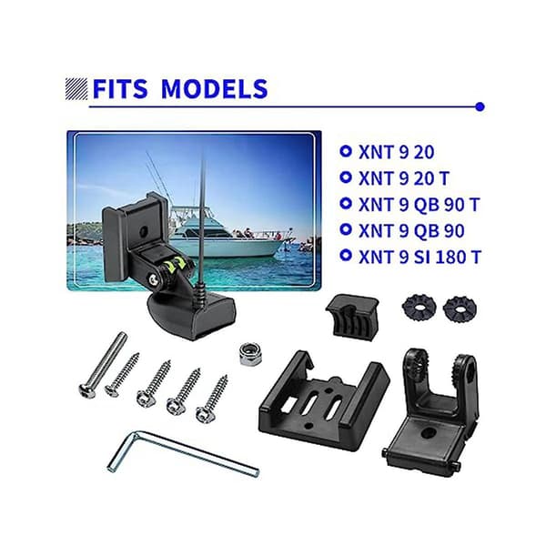 Til 7400931 XNT Transducer Beslag, Transducer Montering til XHS Model Transducere, Transom Montering Hardware Kit til XNT 9 20