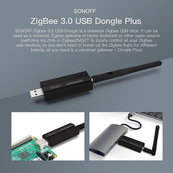 Sonoff ZBDongle-E ZigBee 3.0 USB Gateway Smart Home ZigBee Bridge