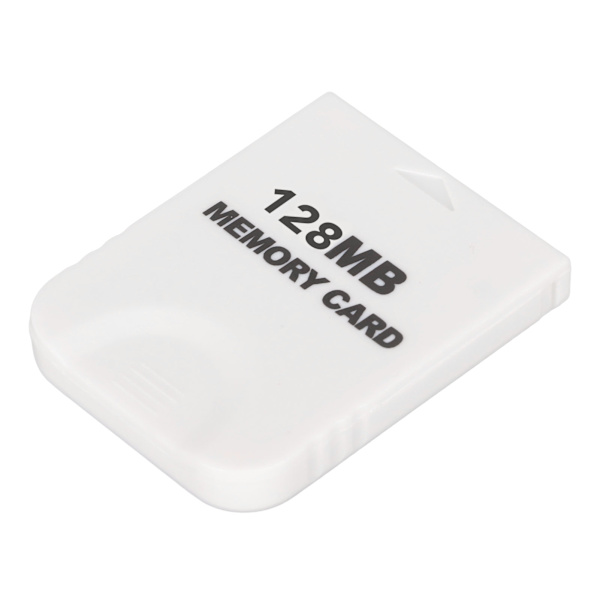Wii-muistikortti, nopea Plug and Play -valkoinen pelimuistikortti pelikonsolilisävarusteille 128 Mt (2043 lohkoa)