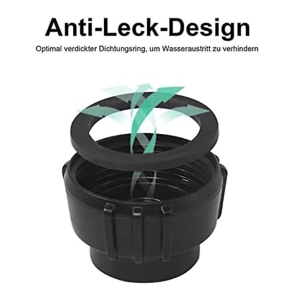 Vattenfilter Trädgårdsslang, 3/4 tum vattenfilter Set med 5 filterinsatser + 2 snabb A