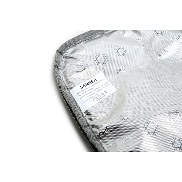 20L Flexibel kylväska ryggsäck med extra utrymme Svart Svart Black one size