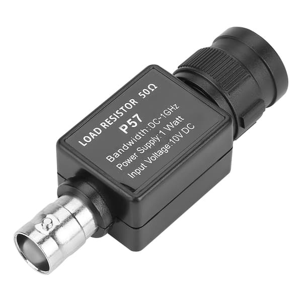 BNC til BNC hun 50KY Q9 adapter - sort 50ohm stik