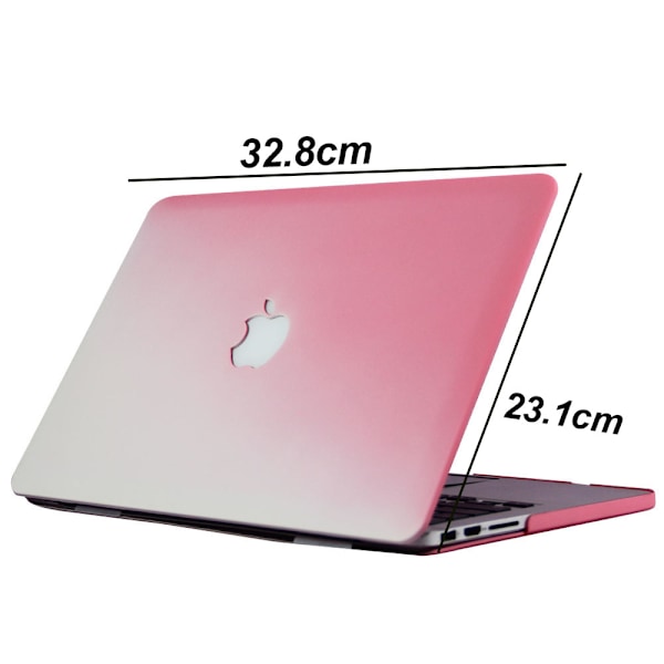 Beskyttende hardt cover og skærmbeskytter til MacBook Pro 13