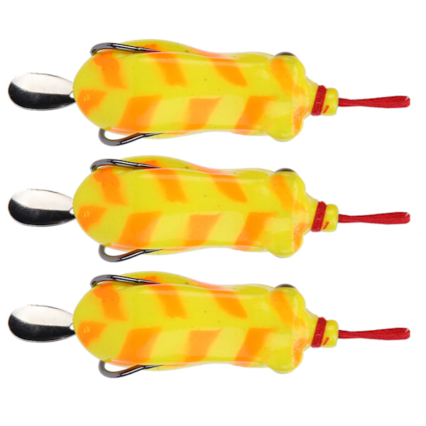 3st Konstgjord Simulation Mjuk Paljett Fiske Bete Fisketillbehör 5.5cm5#