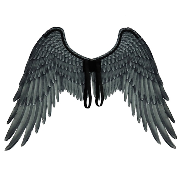 Kuitukangas Juhlava Enkelinsiivet Halloween Ylisuuret Mustavalkoiset Siivet Pukurekvisiitta Kpl Eagle Angel Wings