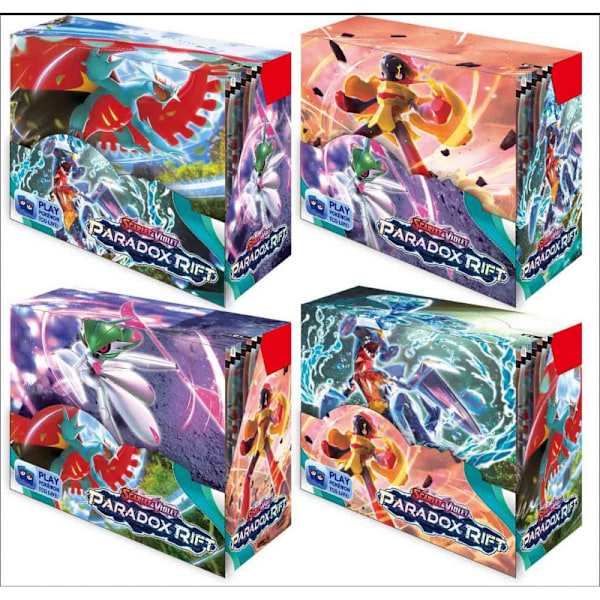 Ale!paradox rif Satunnainen Laatikko Lahjapakkaus Evolving Skies Booster -paketit Lapsille Sarjakuva Söpö Pelikortit Paperi-EN paradox rif