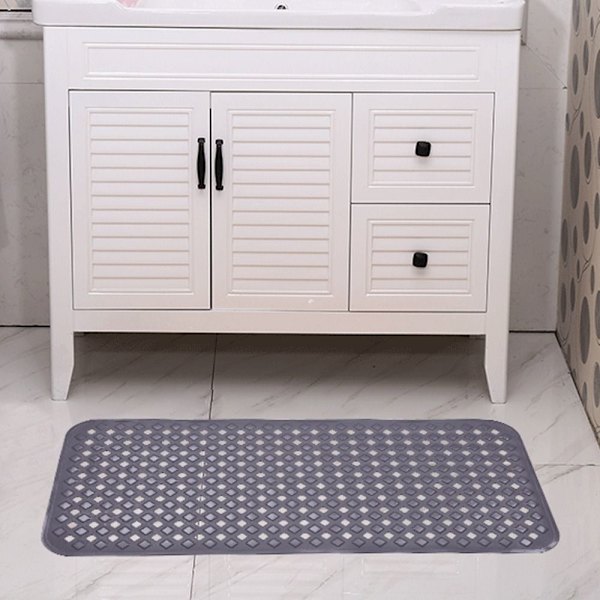 Badrumsmatta Halkskyddsmatta VIT White
