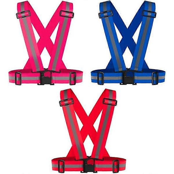<a href=\"#\">3-pack reflexvästar, hög synlighet säkerhetsremmar, justerbara reflexer