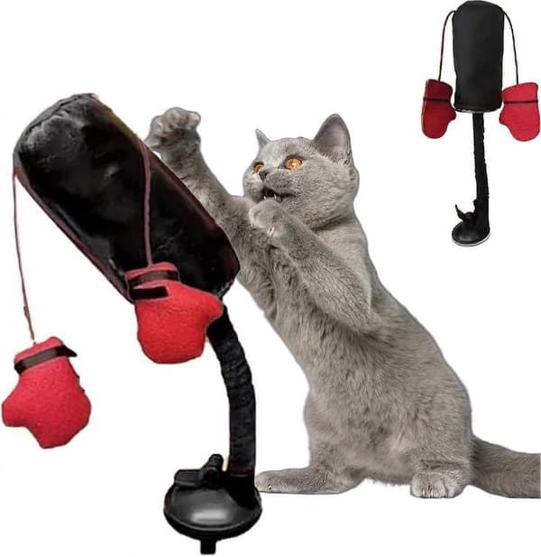 Katt boksesekk leketøy