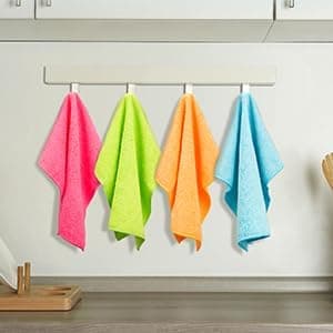 Mikrofiberduk, 12-pack, Storlek: 30 x 30 cm