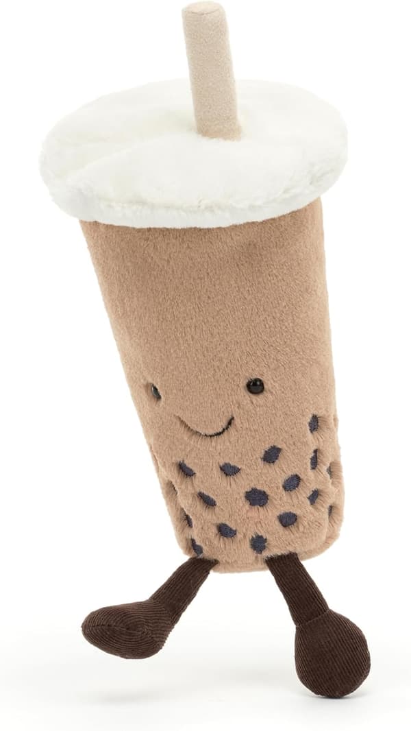 Amuseables Bubble Tea -pehmolelu, 8,5 tuumaa | Juomapehmolelu | Hauska lahjaidea