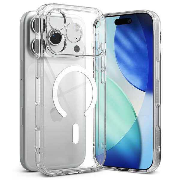 Ringke iPhone 17 Pro Max Deksel MagSafe Fusion Transparent 80