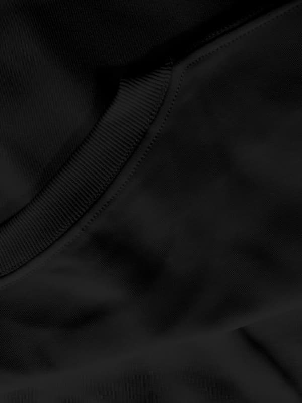 THINGER STRANGS grafisk sweatshirt med rund hals til mænd Black XL