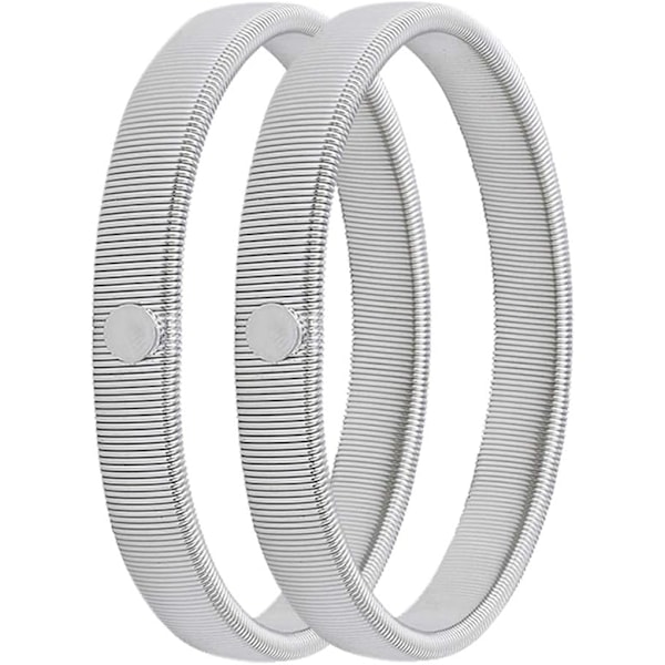 Par Anti-slip Metal Skjorteærmeholder Elastiske Strømpebånd Elastiske Armbånd