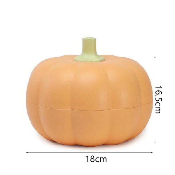 Pumpa Fruktskål Dobbel Lag Fruktkurv ORANGE Orange