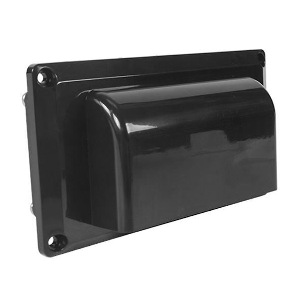 12V 6W Avluftfläkt Husvagnar Sidoluftventil Ventilation Biltillbehör Kompakt Black