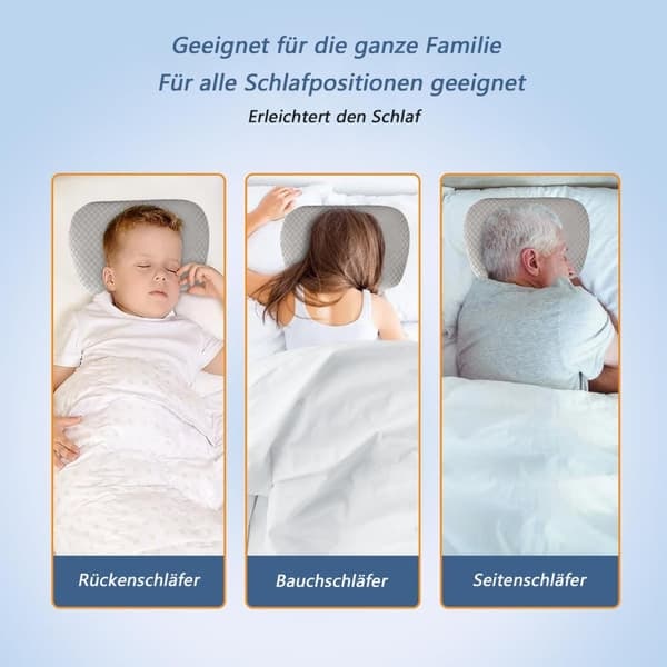Super mikrofiber pude, perforeret pude, pude til sidesøvn med ørehuller, ørevenlig og komfortabel