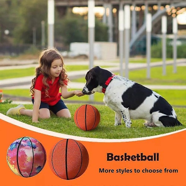 Handleshh Tyst Skum Basketboll Inomhus Dribbling Tyst Basketboll - Perfekt Orange Orange 18cm