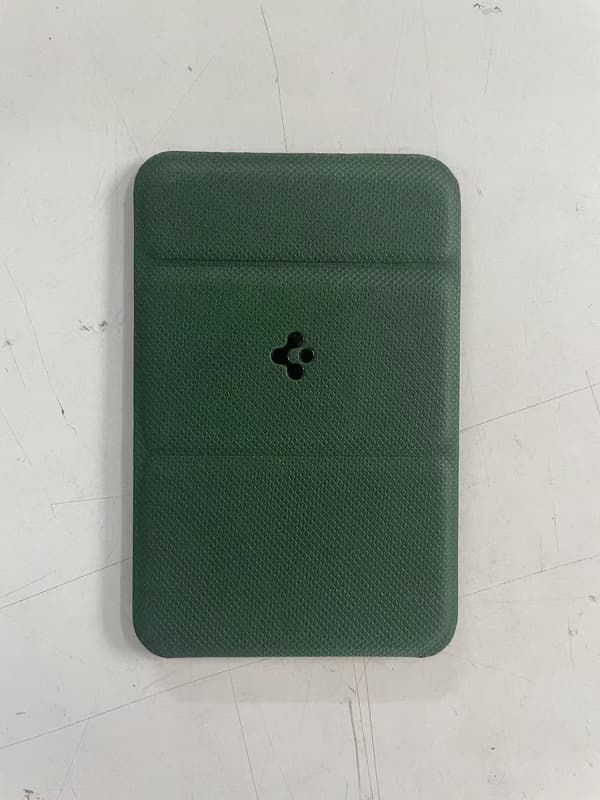MagSafe Magnetisk Plånboksställ, Telefonkortshållare med Vikbart Ställ, Kompatibel med iPhone, ID- & Kortförvaring Green