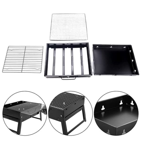 Bærbar Grill - Bærbar & foldbar mini grill