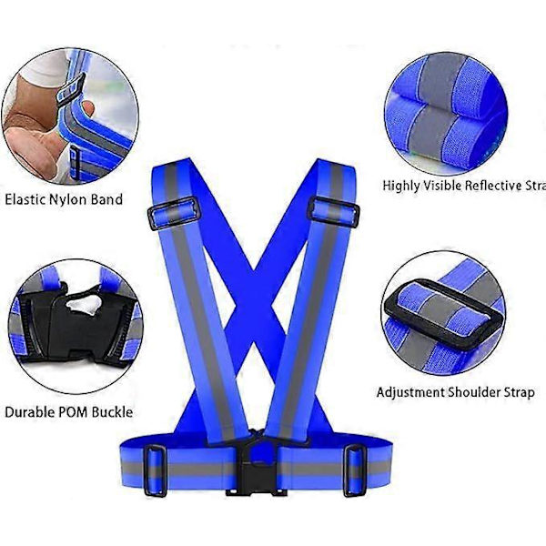 <a href=\"#\">3-pack reflexvästar, hög synlighet säkerhetsremmar, justerbara reflexer