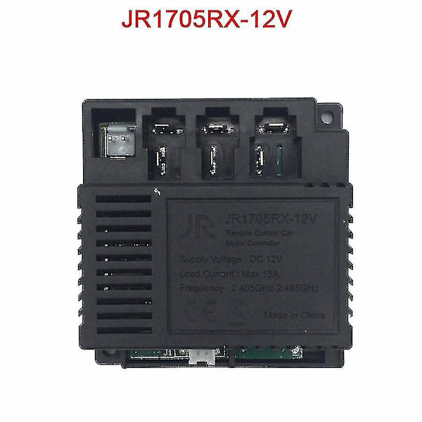Jr-rx-12v Elektrisk bil for barn med Bluetooth fjernkontrollmottaker, myk startkontroll Jr1958rx og Jr1858rx/jr1738rx JR1738RX Full set