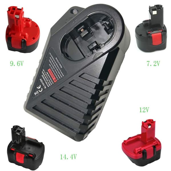 110-240V Oplader til Bosch 7.2V 9.6V 12V 14.4V EU stik