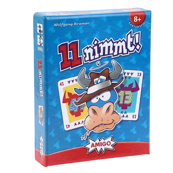 Take 6 Nimmt Brädspel 2-10 Spelare Rolig Present för Festen Familjen Blue