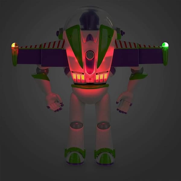 Buzz Lightyear Interaktiv Snakkende, Har 10+ Engelske Fraser, Samhandler med Andre Figurer og Leker