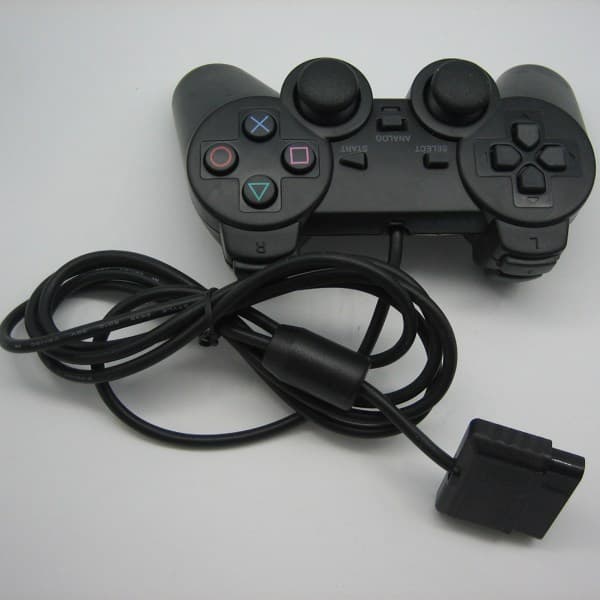 Ledningsforbundet spilcontroller Gamepad Joypad Original til PS2 /Playstat