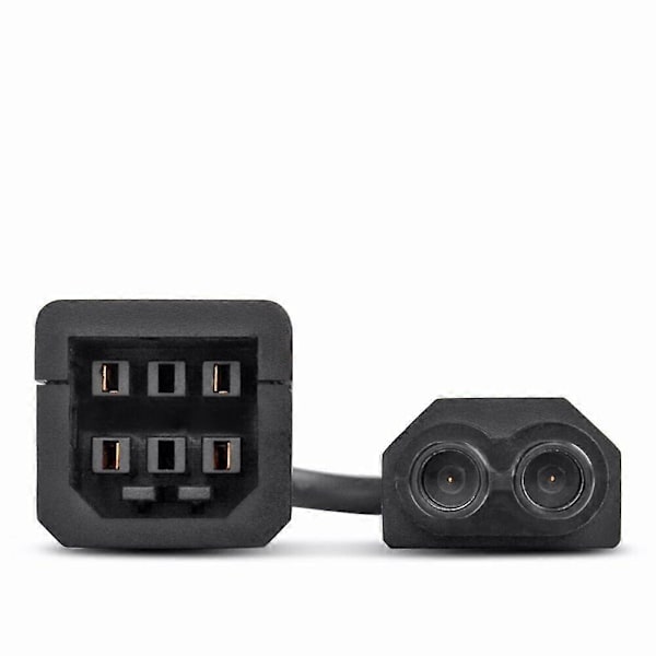 2-Port Strömförsörjningsomvandlare AC Adapter Kabel Kompatibel Xbox 360 till Xbox 360 Slim [db]