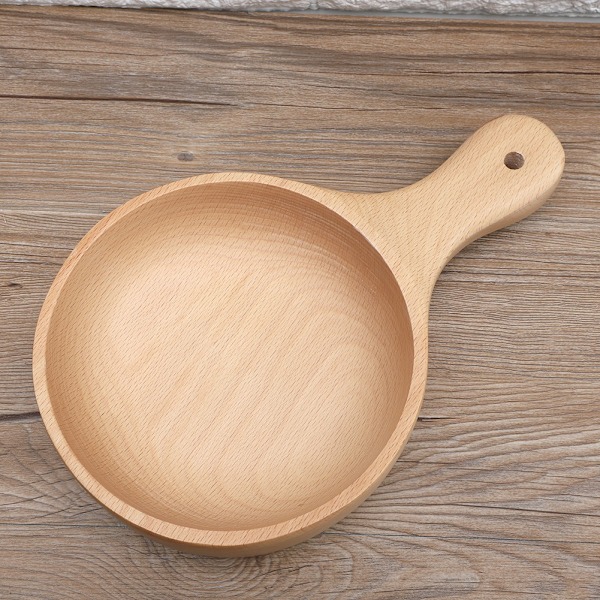 Inlagda Grönsaker Naturligt Trä Lamian Nudlar Skålar Porslin