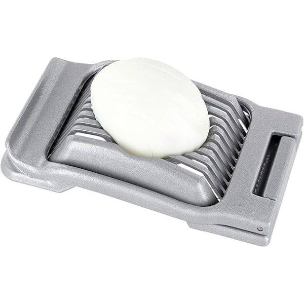 Westmark Eggdeler for Runde eller Ovale Skiver, Individuelt Spente Skjæreblader i Rustfritt Stål, Aluminium/Rustfritt Stål, Duplex, Grå, 10202260